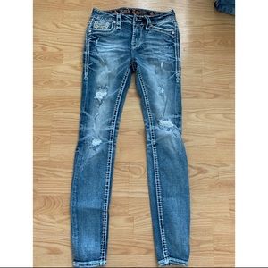 Rock Revival mid rise skinny jeans